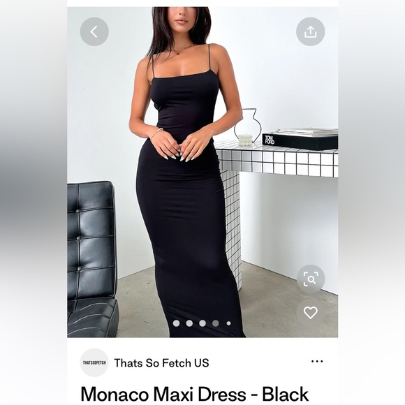 Open back maxi dress - Picture 4 of 4